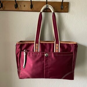 Coach Hampton Nylon Tote